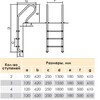 Лестница ERGOLINE 200 NSF215-SR